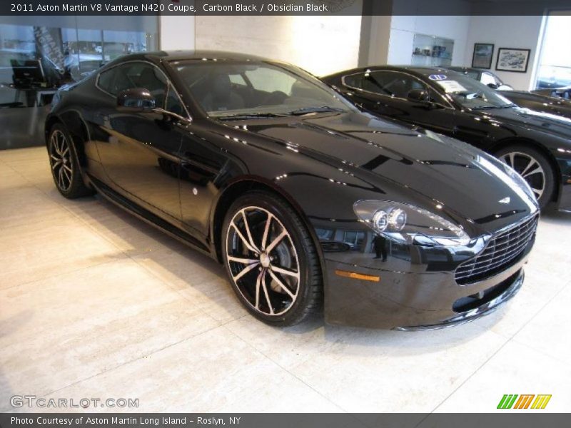 Front 3/4 View of 2011 V8 Vantage N420 Coupe