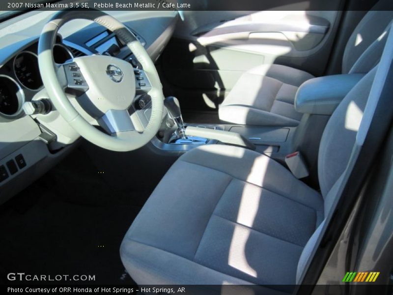 Pebble Beach Metallic / Cafe Latte 2007 Nissan Maxima 3.5 SE