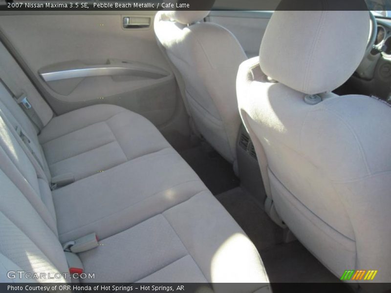 Pebble Beach Metallic / Cafe Latte 2007 Nissan Maxima 3.5 SE