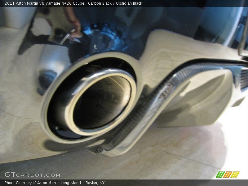 Carbon Black / Obsidian Black 2011 Aston Martin V8 Vantage N420 Coupe