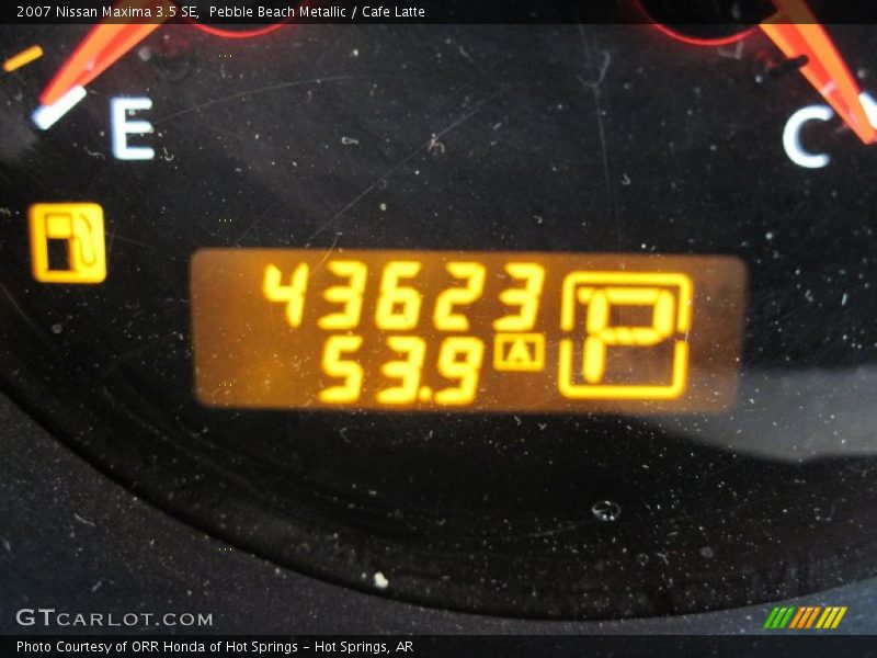 Pebble Beach Metallic / Cafe Latte 2007 Nissan Maxima 3.5 SE