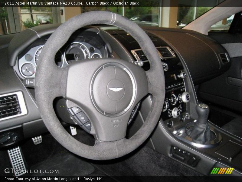  2011 V8 Vantage N420 Coupe Steering Wheel