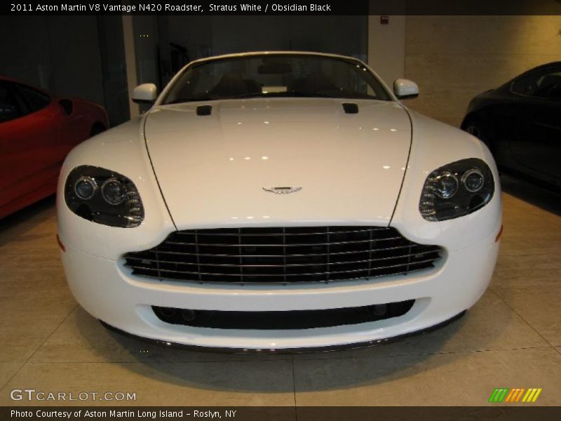  2011 V8 Vantage N420 Roadster Stratus White