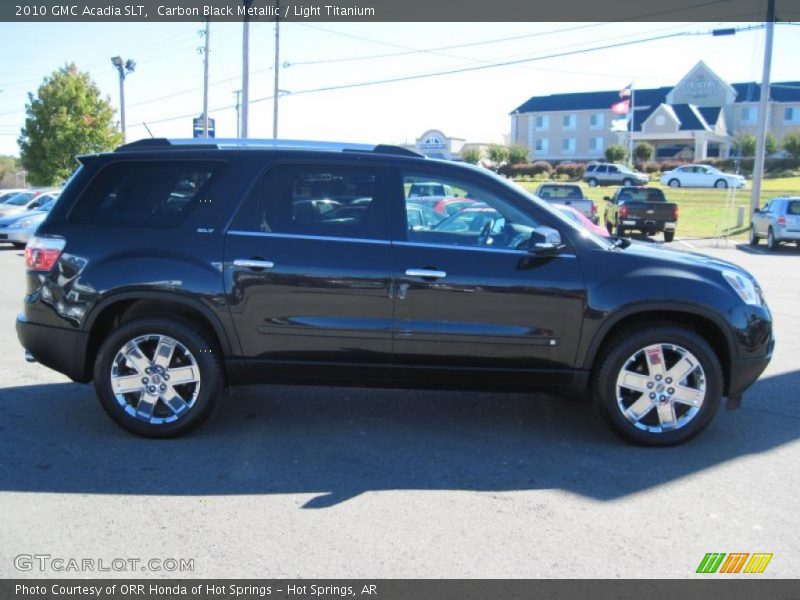 Carbon Black Metallic / Light Titanium 2010 GMC Acadia SLT