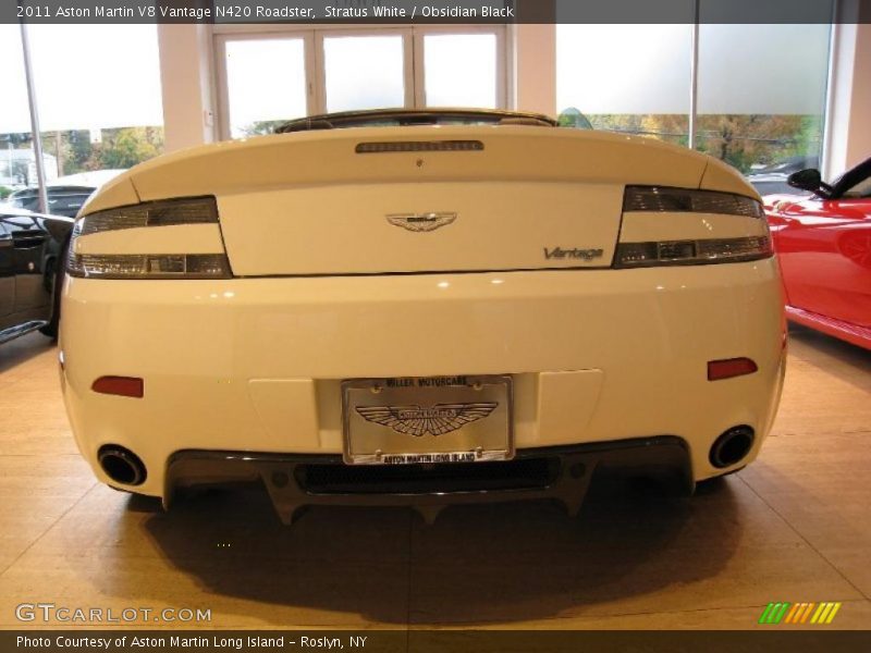  2011 V8 Vantage N420 Roadster Stratus White