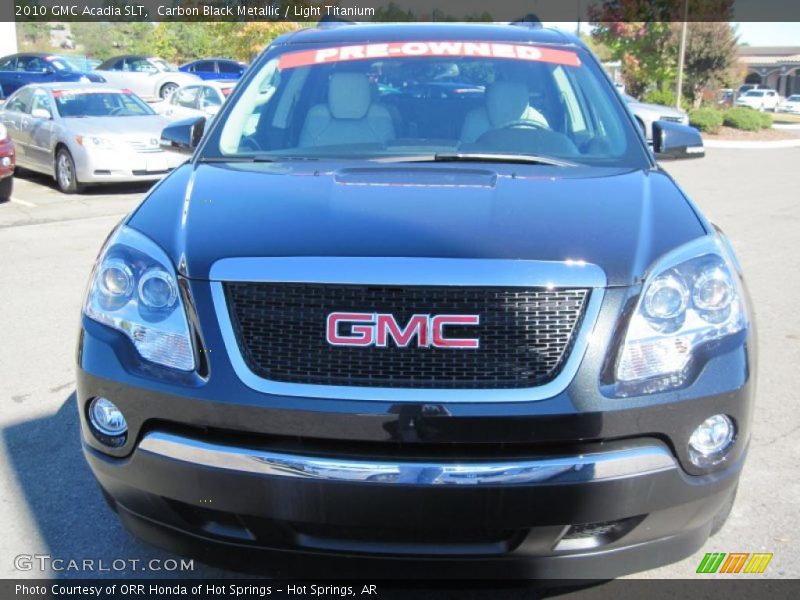 Carbon Black Metallic / Light Titanium 2010 GMC Acadia SLT