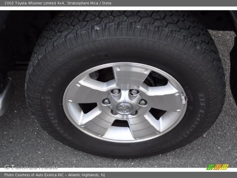 Stratosphere Mica / Stone 2003 Toyota 4Runner Limited 4x4