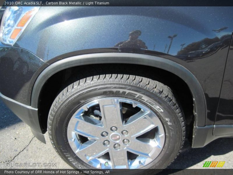 Carbon Black Metallic / Light Titanium 2010 GMC Acadia SLT
