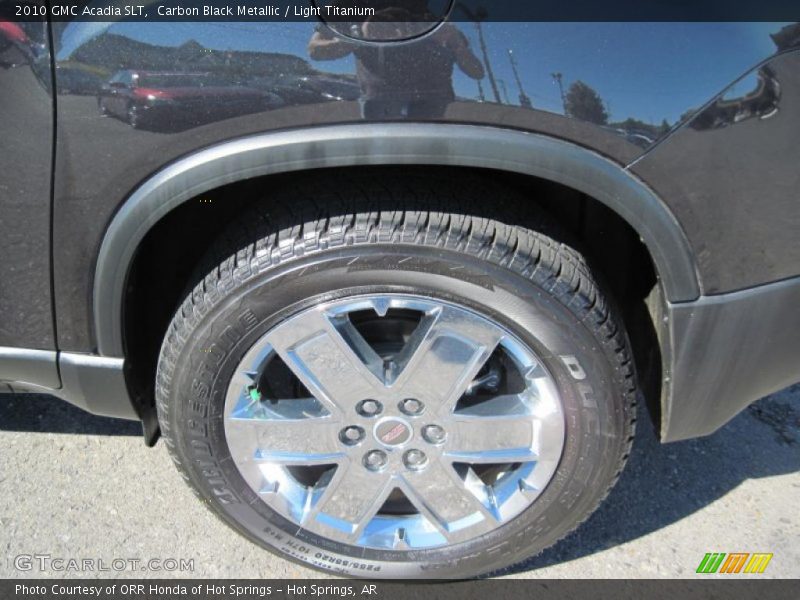 Carbon Black Metallic / Light Titanium 2010 GMC Acadia SLT