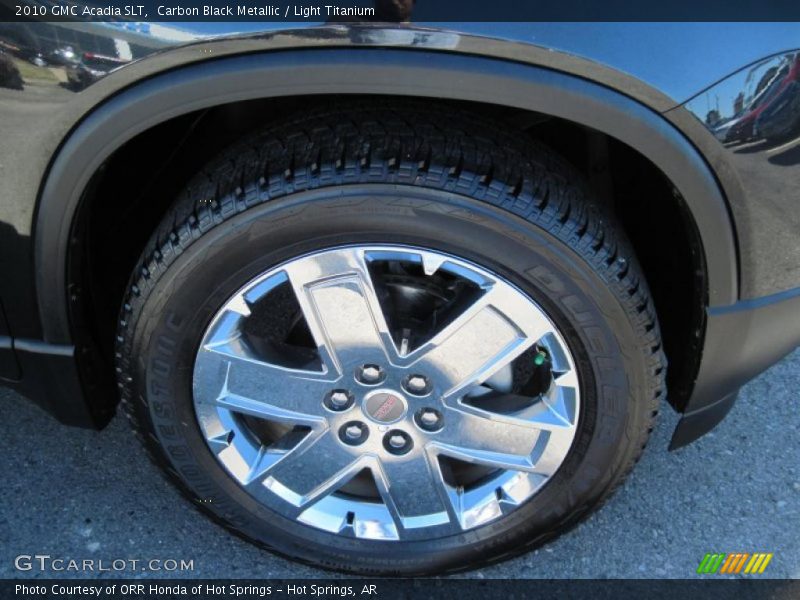 Carbon Black Metallic / Light Titanium 2010 GMC Acadia SLT