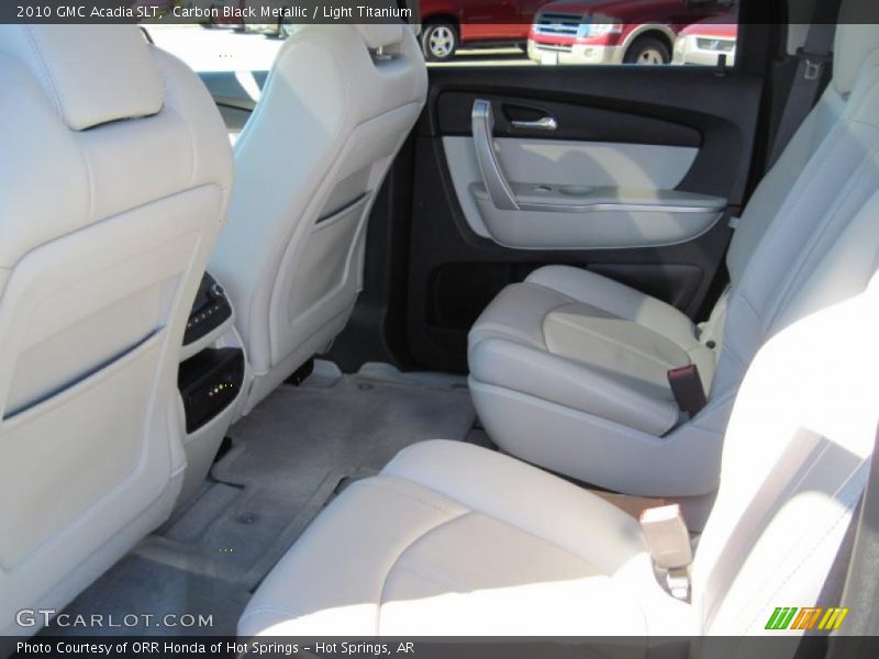 Carbon Black Metallic / Light Titanium 2010 GMC Acadia SLT