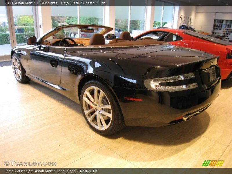 Onyx Black / Chestnut Tan 2011 Aston Martin DB9 Volante