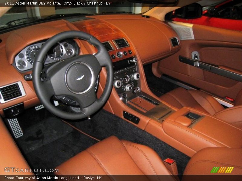 Chestnut Tan Interior - 2011 DB9 Volante 