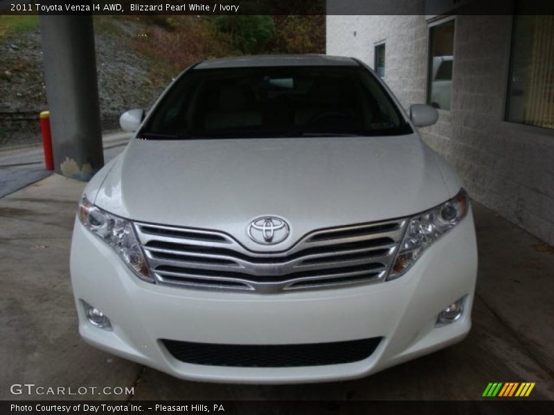 Blizzard Pearl White / Ivory 2011 Toyota Venza I4 AWD