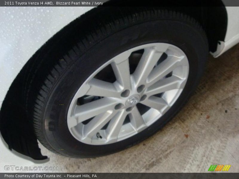 Blizzard Pearl White / Ivory 2011 Toyota Venza I4 AWD