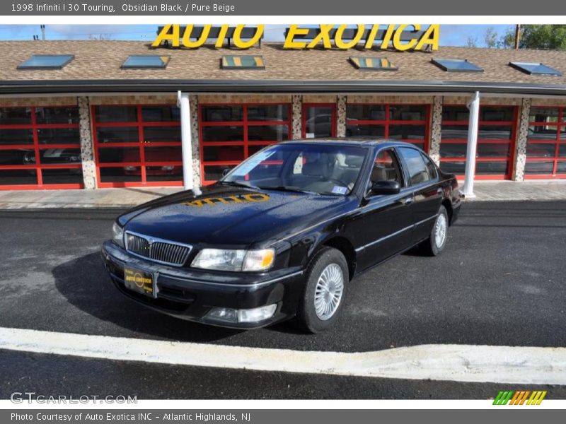 Obsidian Black / Pure Beige 1998 Infiniti I 30 Touring