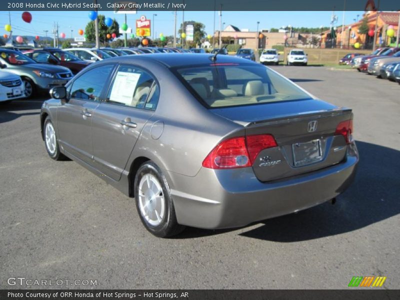  2008 Civic Hybrid Sedan Galaxy Gray Metallic