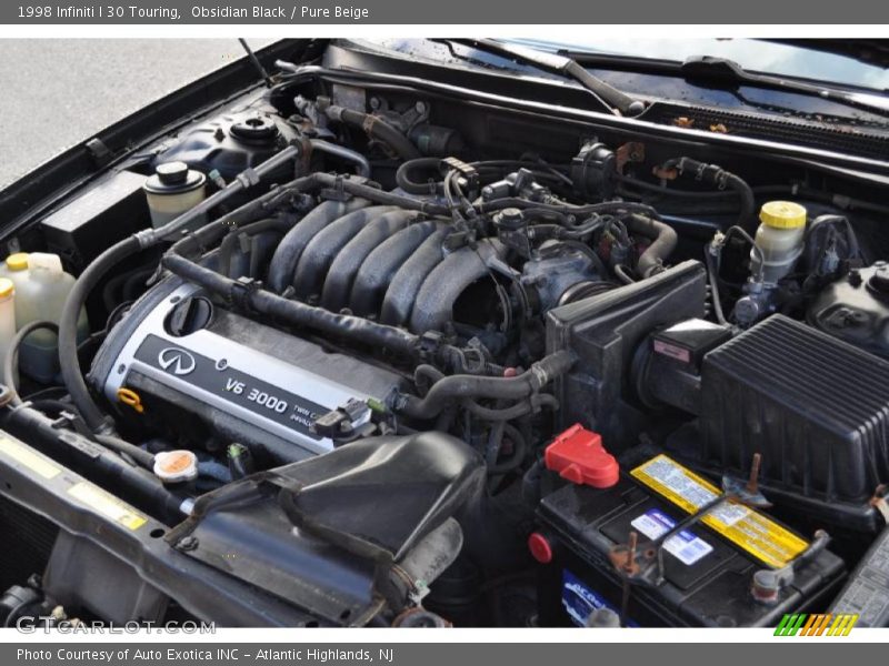 Obsidian Black / Pure Beige 1998 Infiniti I 30 Touring
