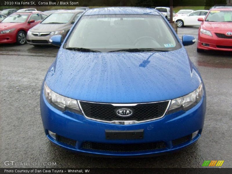 Corsa Blue / Black Sport 2010 Kia Forte SX