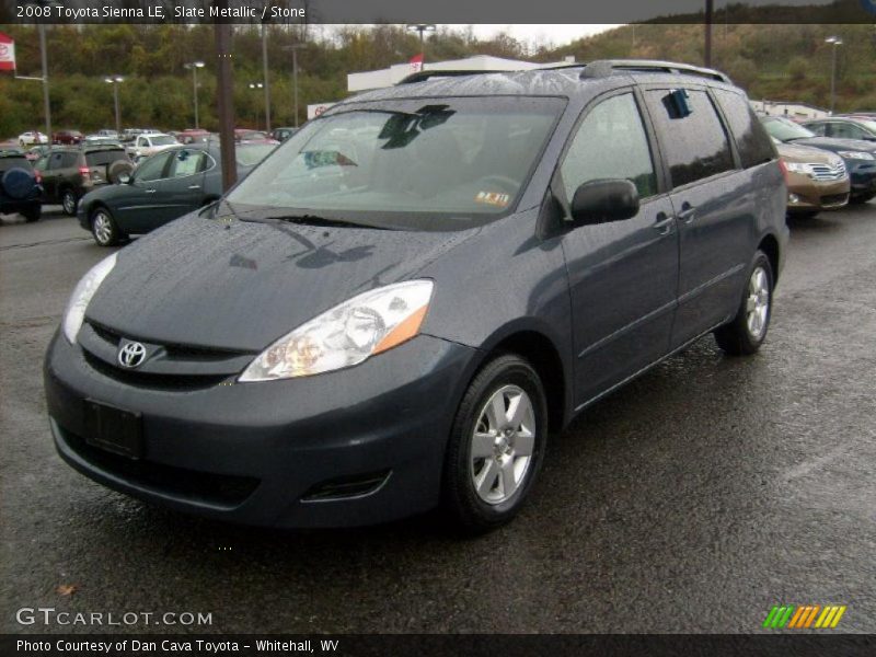 Slate Metallic / Stone 2008 Toyota Sienna LE