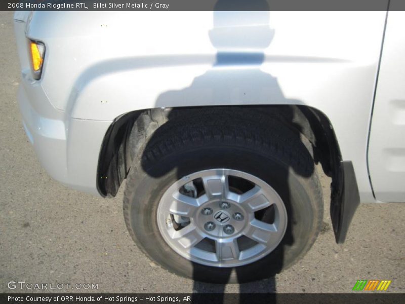 Billet Silver Metallic / Gray 2008 Honda Ridgeline RTL