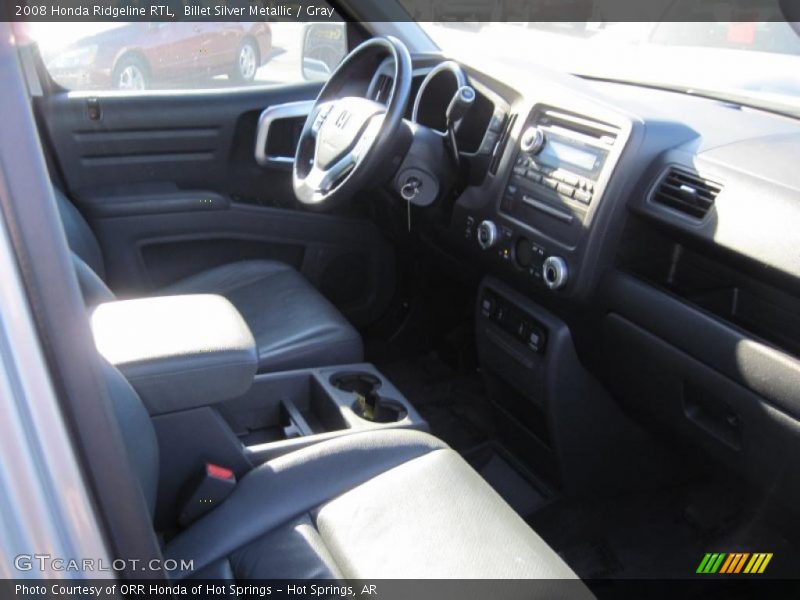 Billet Silver Metallic / Gray 2008 Honda Ridgeline RTL