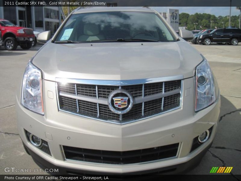 Gold Mist Metallic / Shale/Ebony 2011 Cadillac SRX FWD