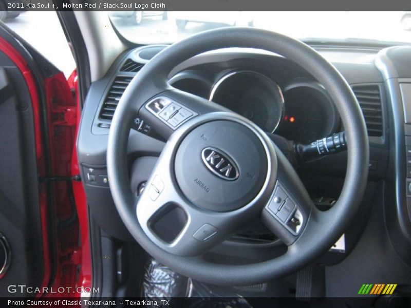 Dashboard of 2011 Soul +