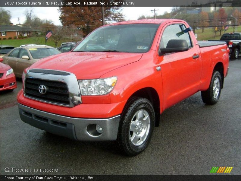 Front 3/4 View of 2007 Tundra TRD Regular Cab 4x4