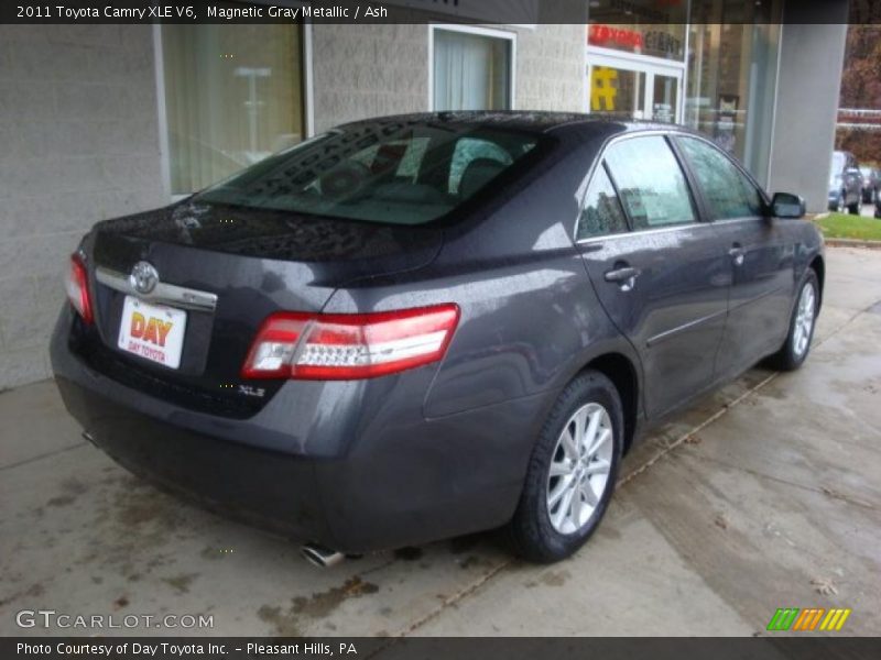 Magnetic Gray Metallic / Ash 2011 Toyota Camry XLE V6