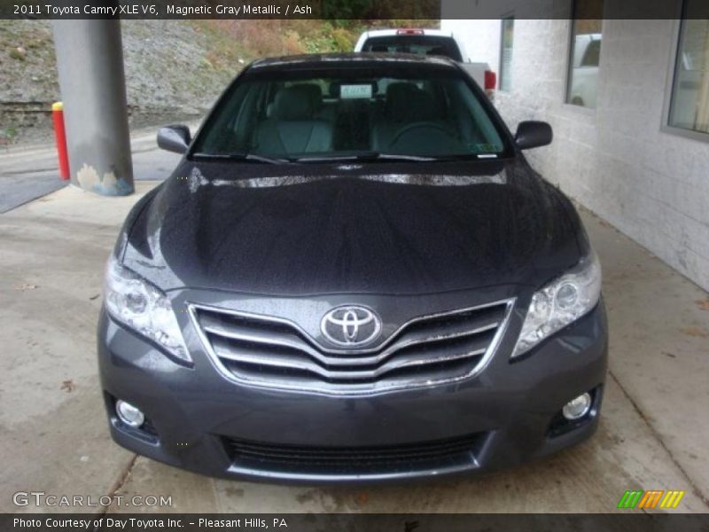 Magnetic Gray Metallic / Ash 2011 Toyota Camry XLE V6