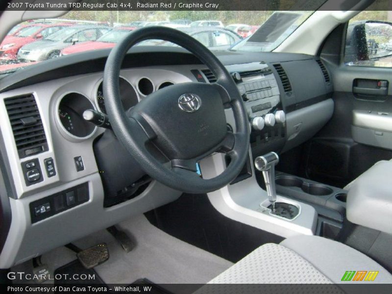 Graphite Gray Interior - 2007 Tundra TRD Regular Cab 4x4 