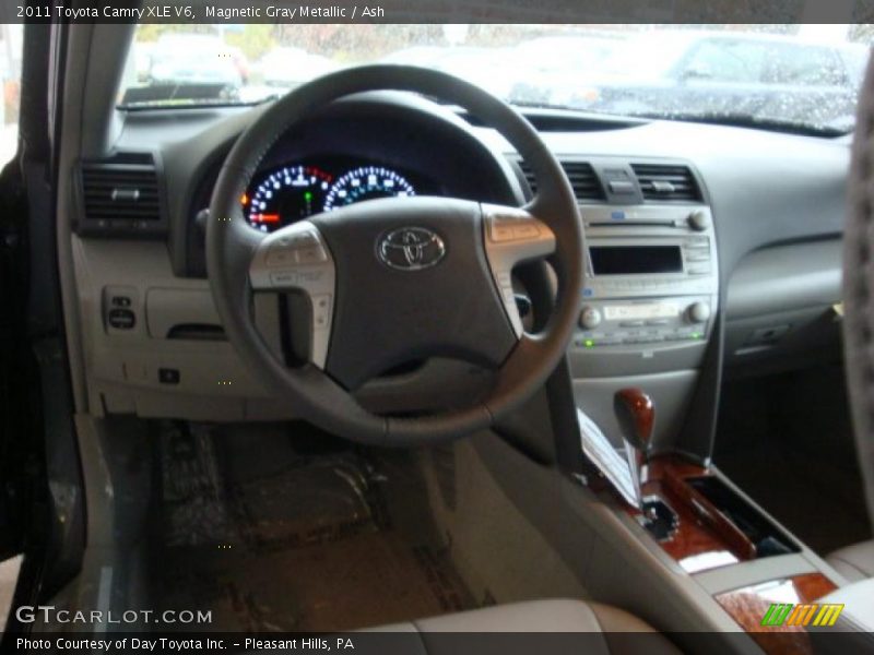 Magnetic Gray Metallic / Ash 2011 Toyota Camry XLE V6