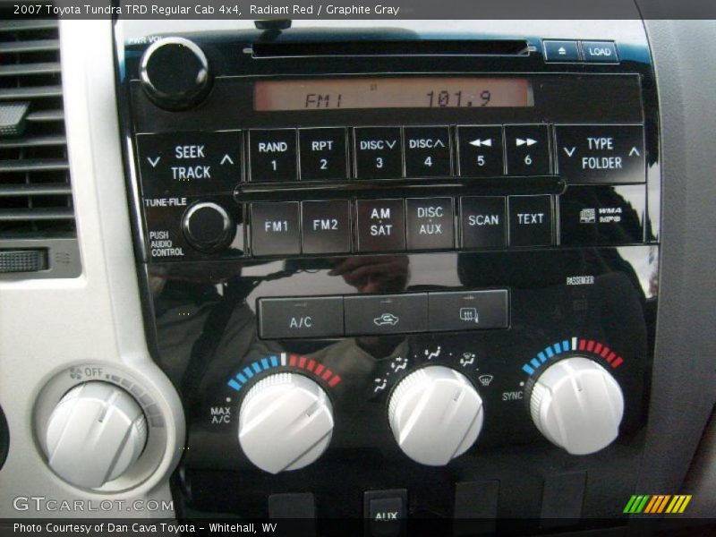 Controls of 2007 Tundra TRD Regular Cab 4x4