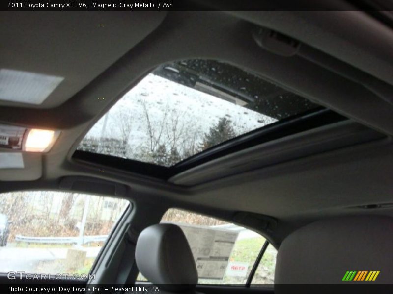 Magnetic Gray Metallic / Ash 2011 Toyota Camry XLE V6