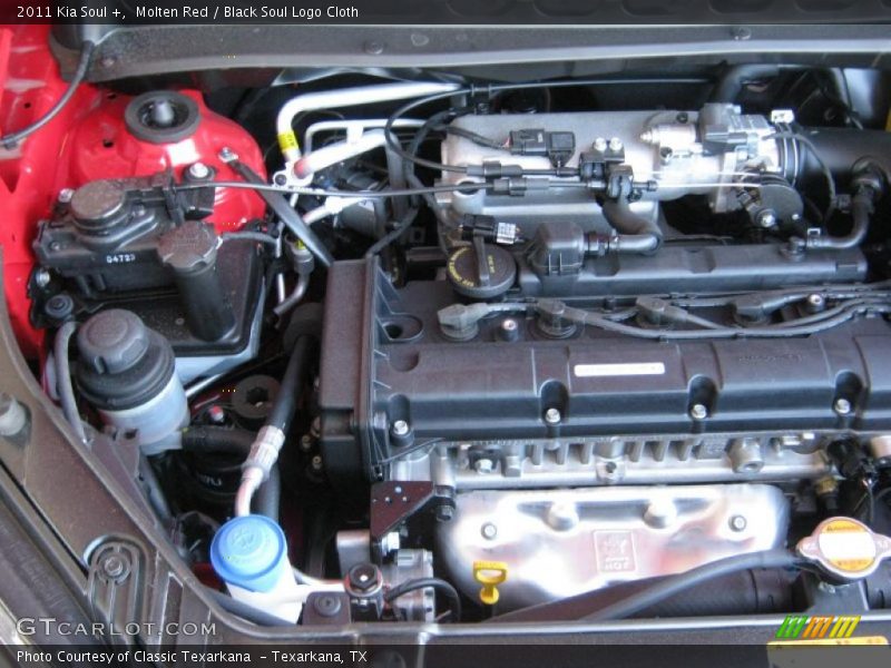  2011 Soul + Engine - 2.0 Liter DOHC 16-Valve CVVT 4 Cylinder