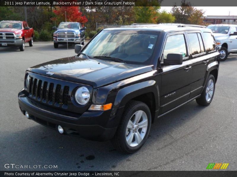Blackberry Pearl / Dark Slate Gray/Light Pebble 2011 Jeep Patriot Latitude