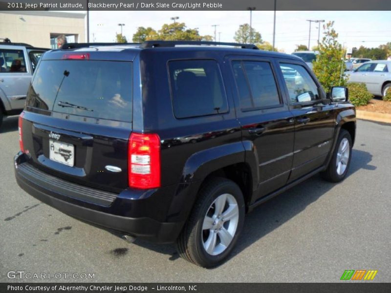 Blackberry Pearl / Dark Slate Gray/Light Pebble 2011 Jeep Patriot Latitude