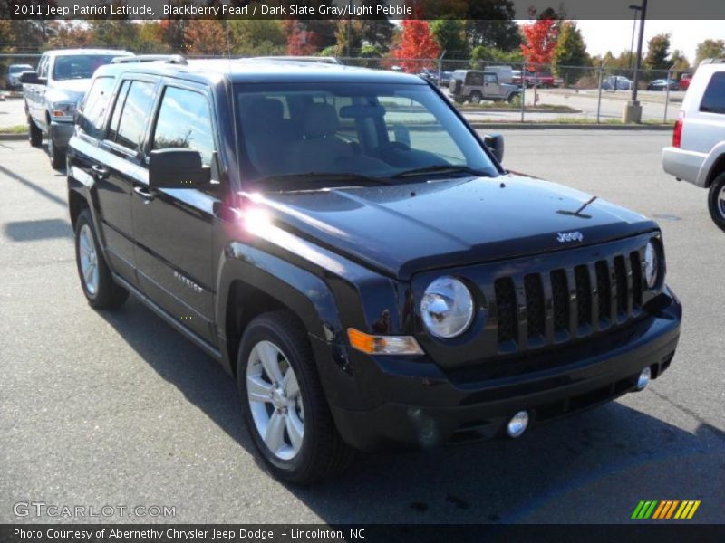 Blackberry Pearl / Dark Slate Gray/Light Pebble 2011 Jeep Patriot Latitude