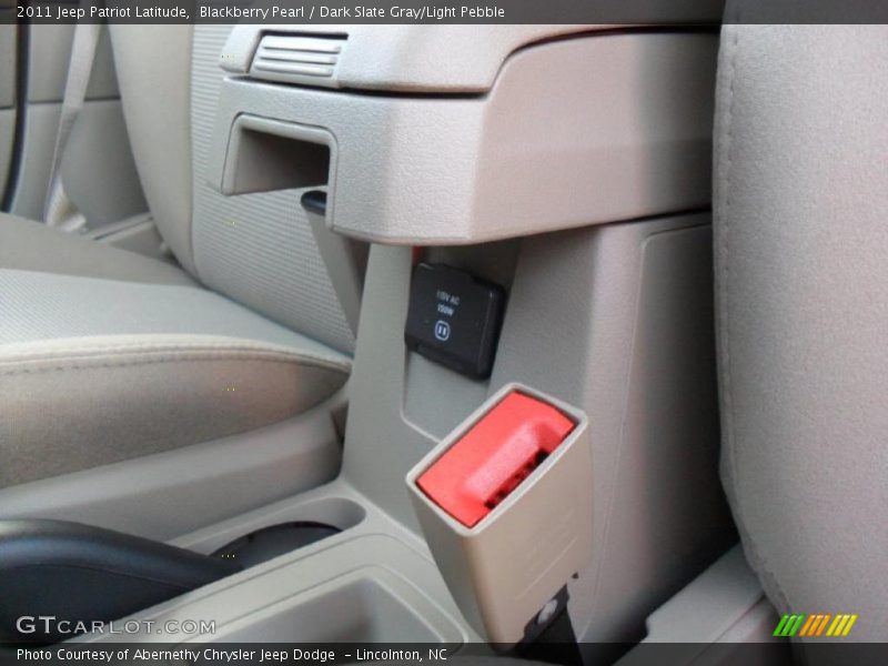 Blackberry Pearl / Dark Slate Gray/Light Pebble 2011 Jeep Patriot Latitude