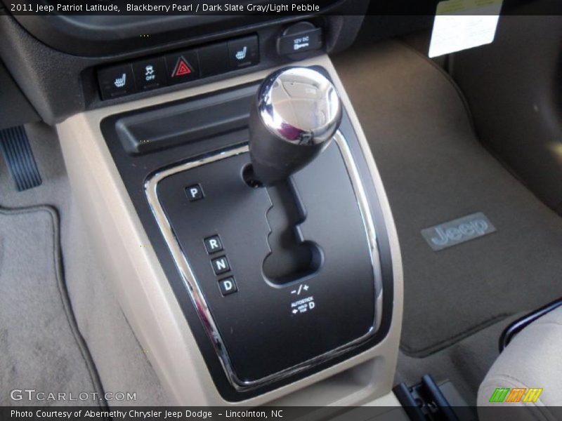 Blackberry Pearl / Dark Slate Gray/Light Pebble 2011 Jeep Patriot Latitude