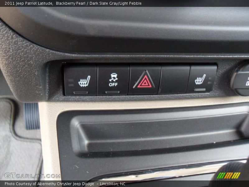 Blackberry Pearl / Dark Slate Gray/Light Pebble 2011 Jeep Patriot Latitude