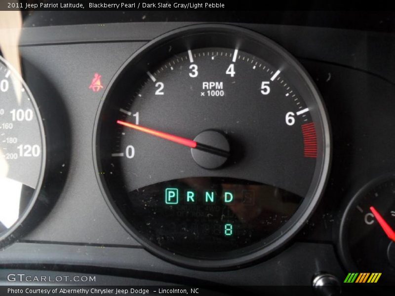 Blackberry Pearl / Dark Slate Gray/Light Pebble 2011 Jeep Patriot Latitude