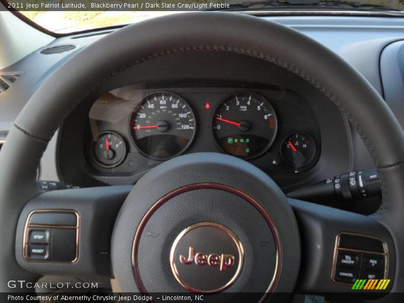 Blackberry Pearl / Dark Slate Gray/Light Pebble 2011 Jeep Patriot Latitude