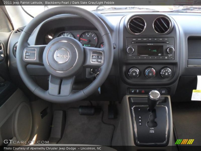 Blackberry Pearl / Dark Slate Gray/Light Pebble 2011 Jeep Patriot Latitude
