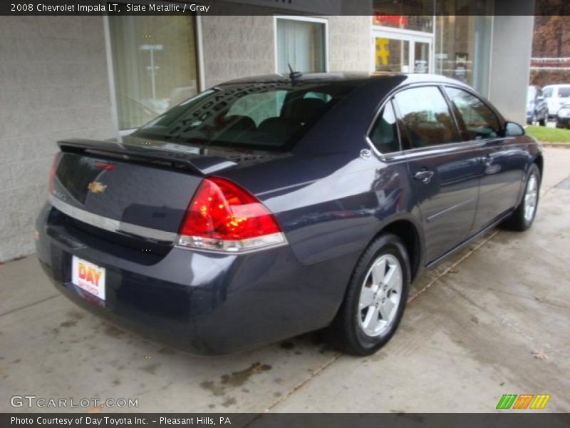 Slate Metallic / Gray 2008 Chevrolet Impala LT