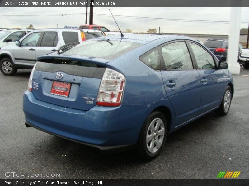 Seaside Blue Pearl / Bisque Beige 2007 Toyota Prius Hybrid