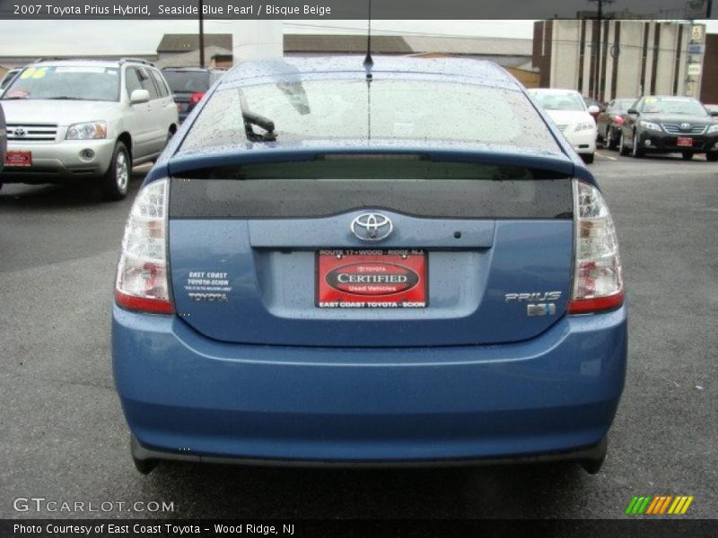 Seaside Blue Pearl / Bisque Beige 2007 Toyota Prius Hybrid