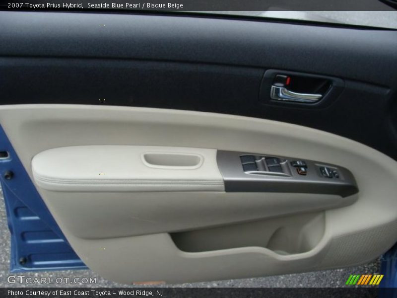 Seaside Blue Pearl / Bisque Beige 2007 Toyota Prius Hybrid