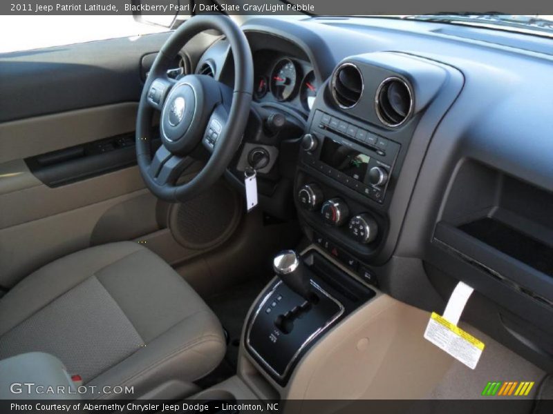 Blackberry Pearl / Dark Slate Gray/Light Pebble 2011 Jeep Patriot Latitude